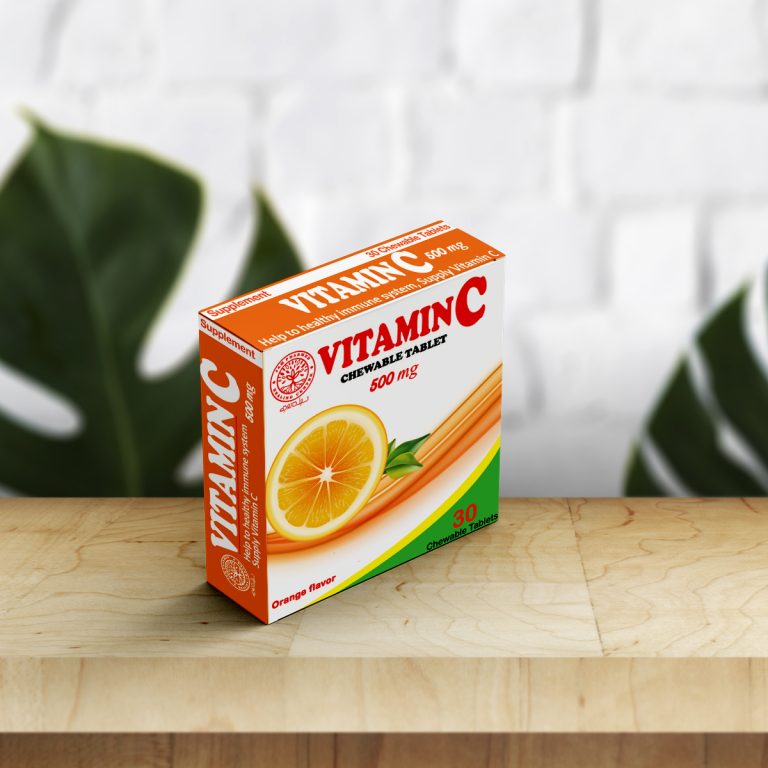 vitamin C 500mg-orange-sdj